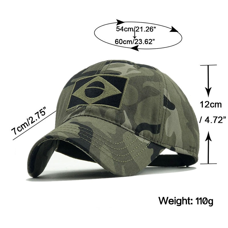 Wholesale Camouflage Baseball Cap Fashionable Casual Hat Outdoor Fishing Hat